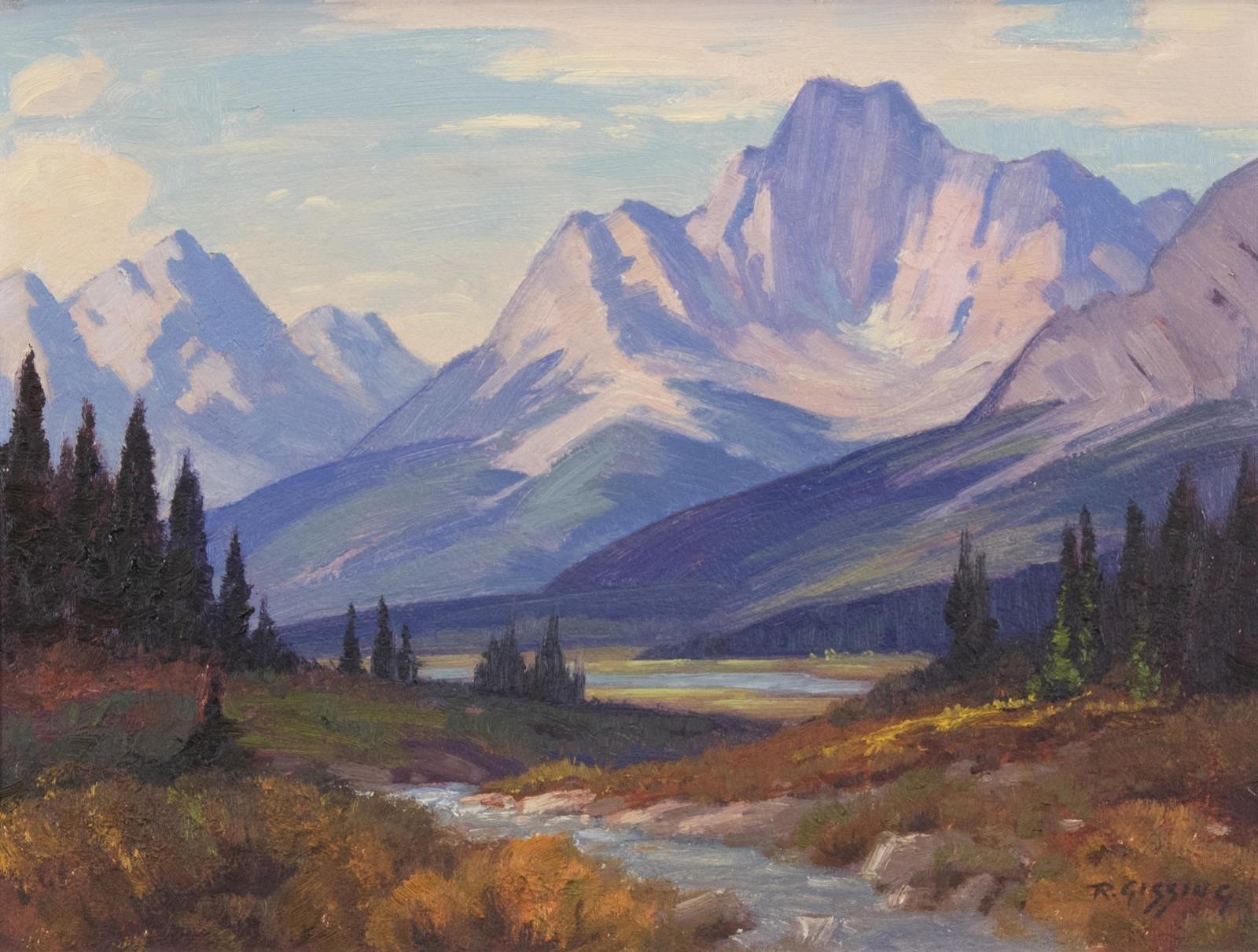 Roland Gissing (1895-1967) - Kootenay Valley; 1956