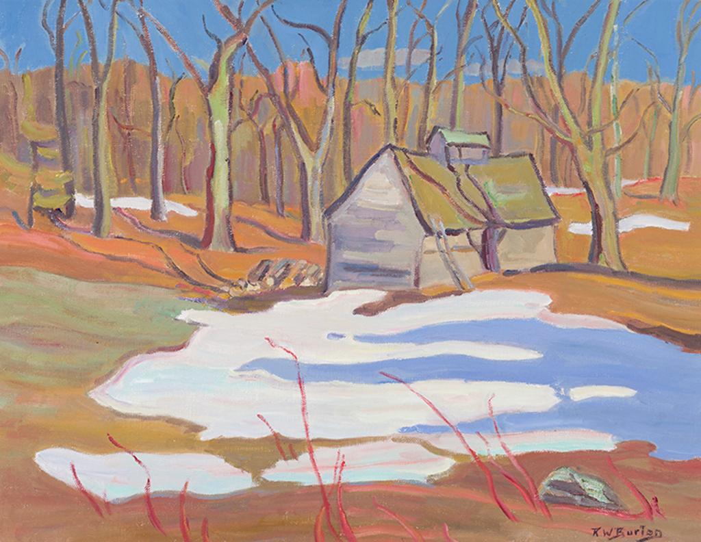 Ralph Wallace Burton (1905-1983) - Sugar Shanty near Hopetown, Lanark, Ont.