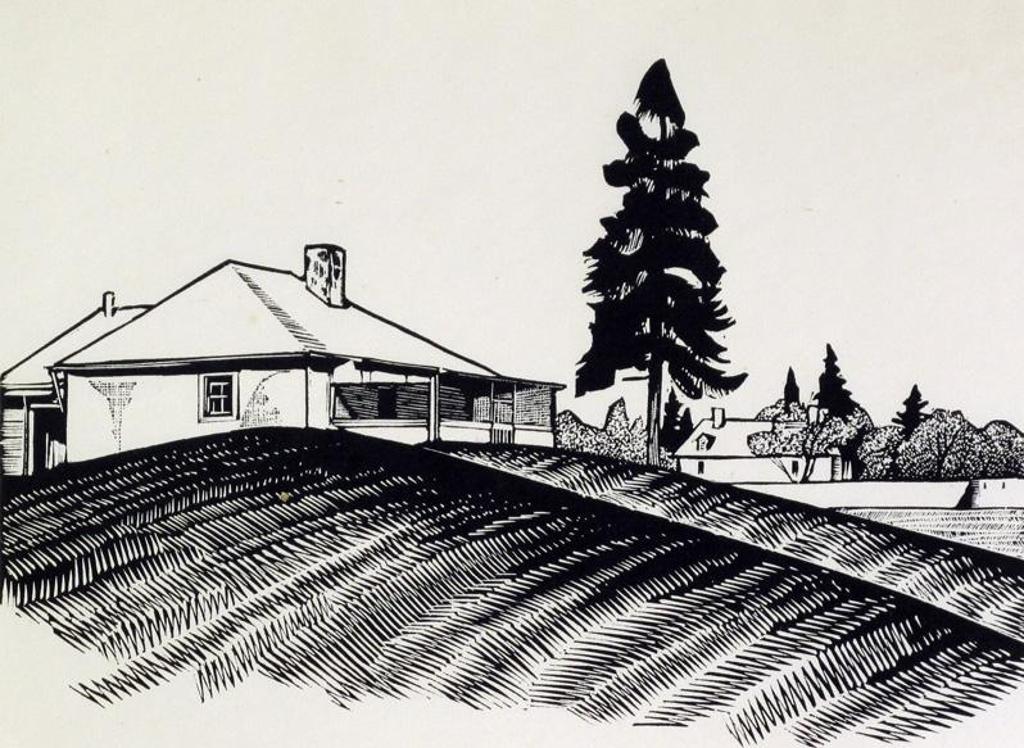 Walter Joseph (W.J.) Phillips (1884-1963) - Engineers House And South Wall; 1931