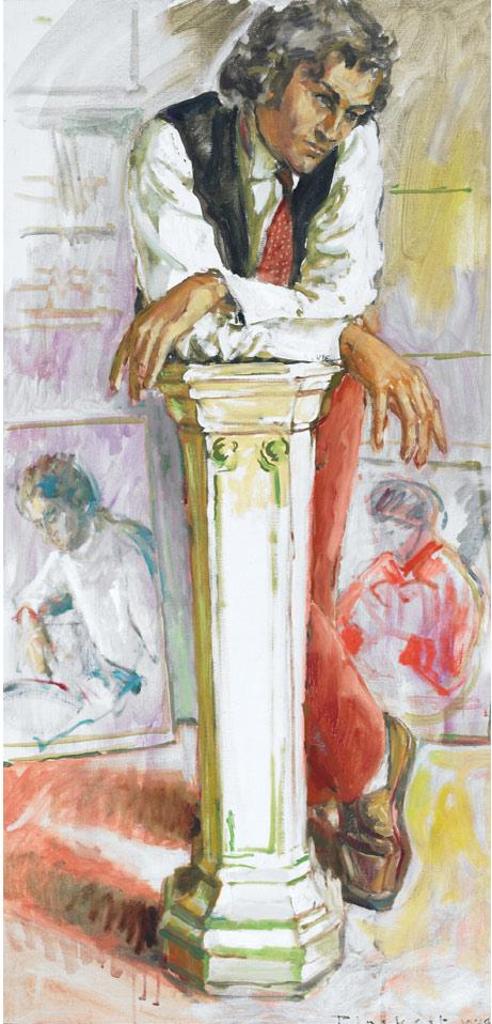 Joseph (Joe) Francis Plaskett (1918-2014) - In The Studio