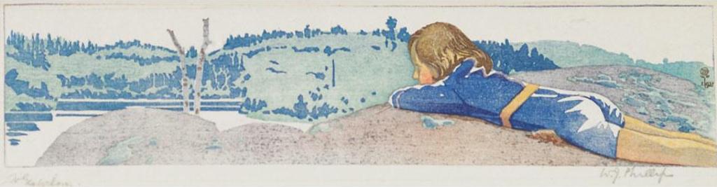Walter Joseph (W.J.) Phillips (1884-1963) - Holiday Time (Mary), 1921