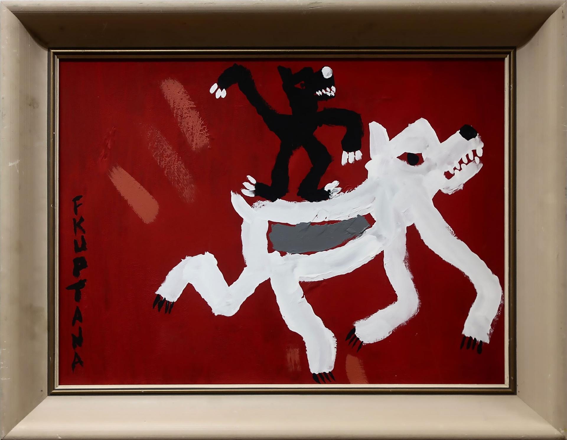 Floyd Kuptana (1964-2021) - Untitled (The Rider)