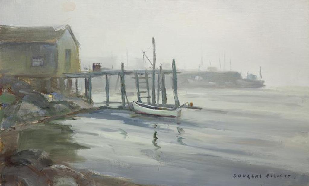 Douglas Ferfguson Elliott (1916-2012) - Foggy Stillness