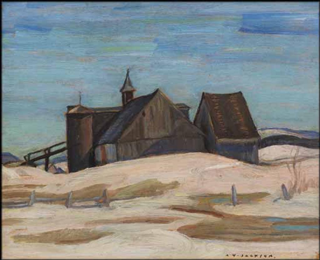 Alexander Young (A. Y.) Jackson (1882-1974) - Barns, L'Islet