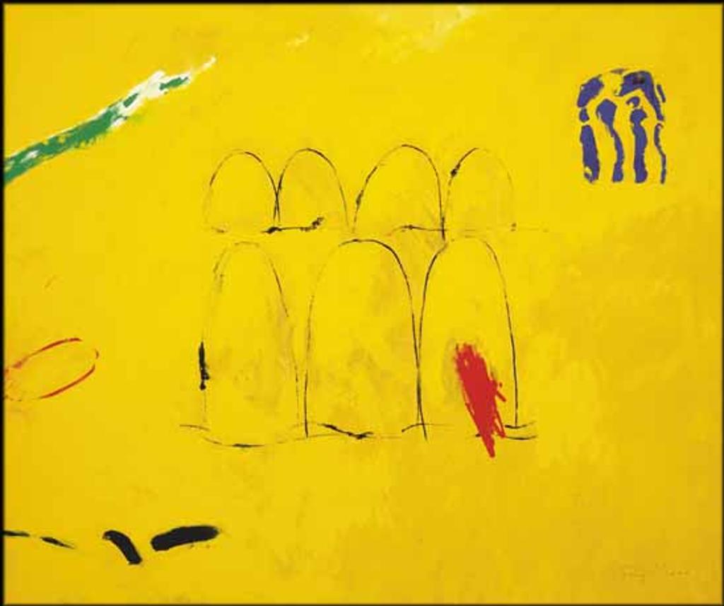 Raymond John Mead (1921-1998) - Yellow Abbey II