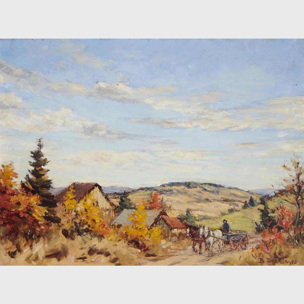 Berthe Des Clayes (1877-1968) - The Little Farm (In The Hills, Val Morin)