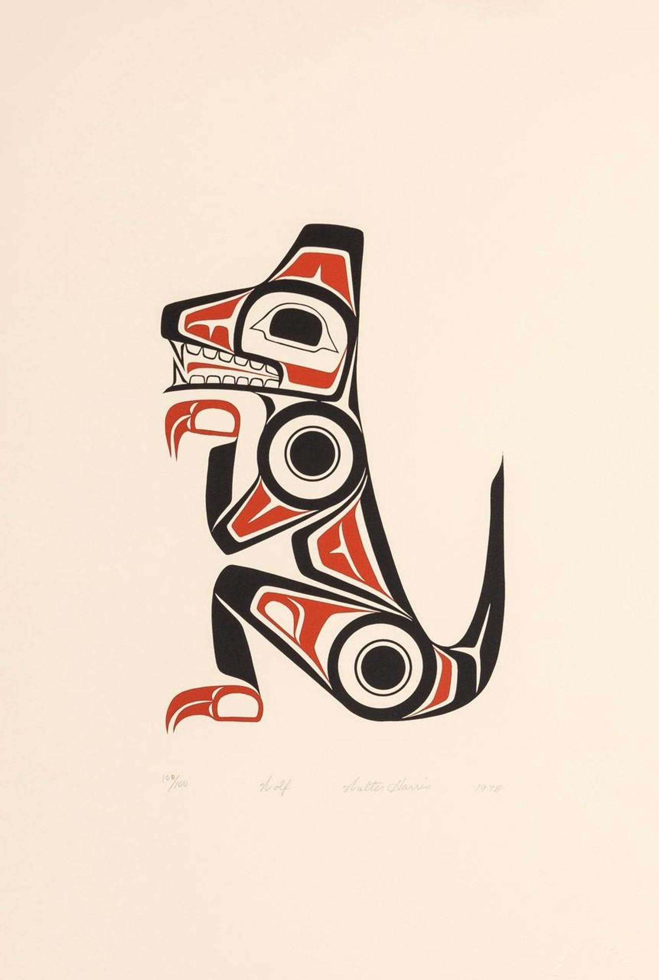 Walter Harris (1931-2009) - Wolf