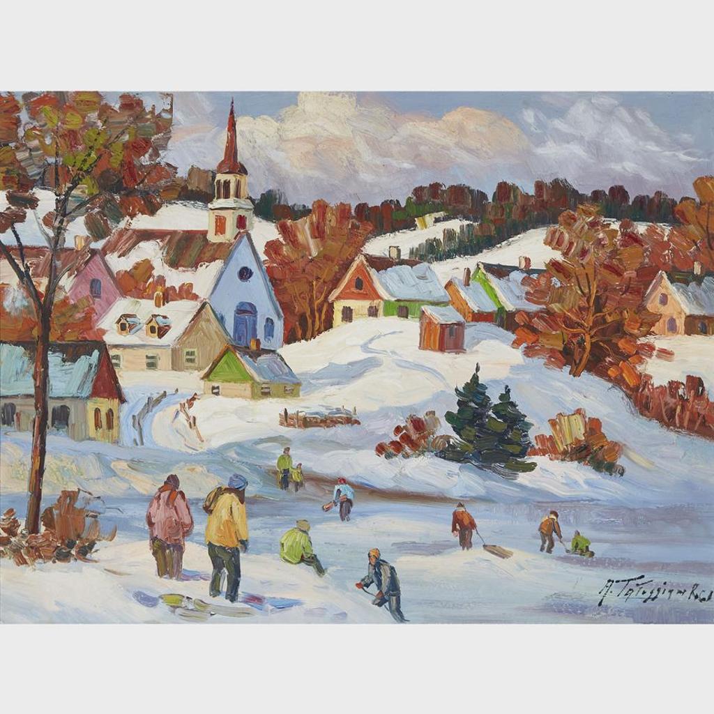 Armand Tatossian (1948-2012) - Children Playing