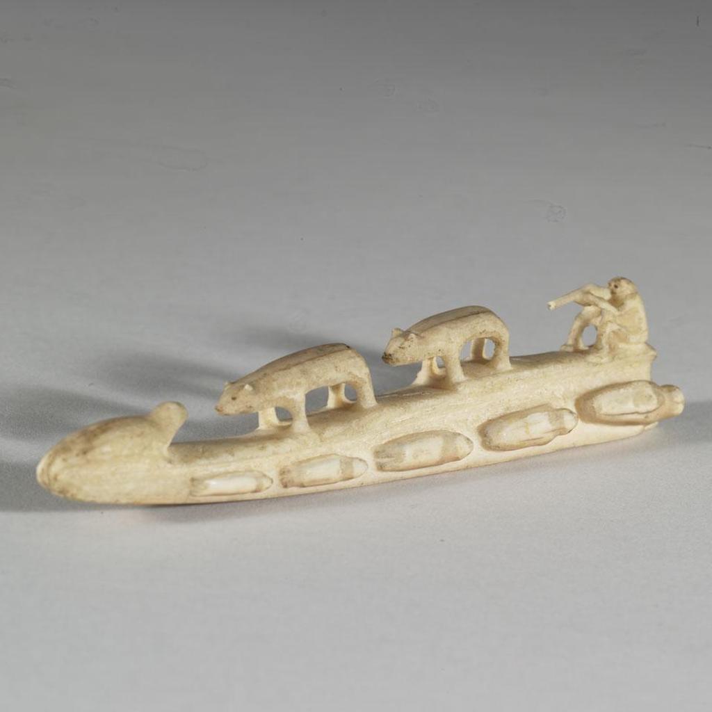 Hunting Scene - Ivory