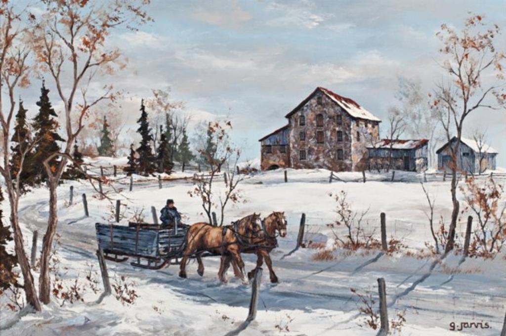Georgia Jarvis (1944-1990) - Returning from the Mill