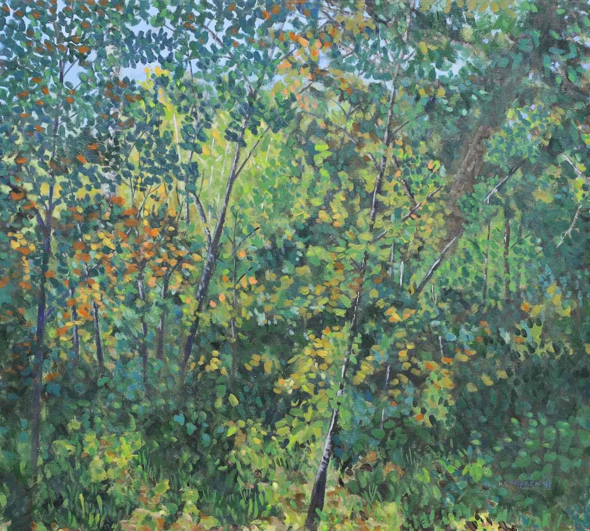 Ronald L. (Ron) Myren (1937-2003) - Early Fall Foliage; 1981-2