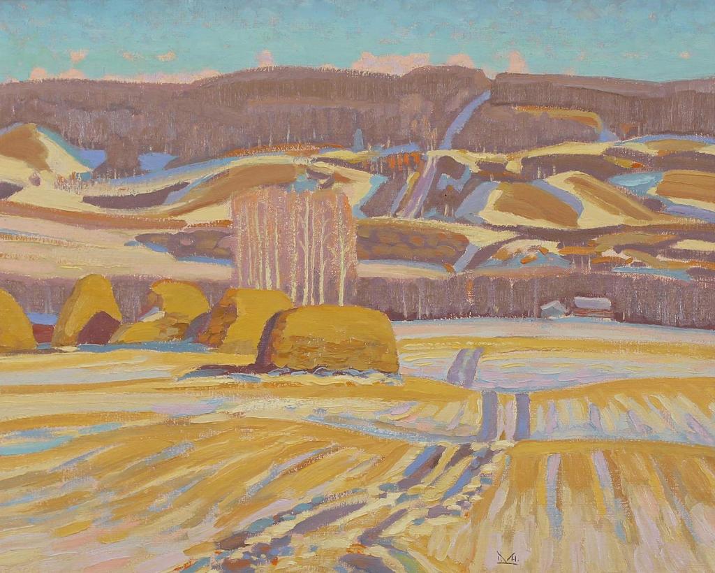 Illingworth Holey (Buck) Kerr (1905-1989) - Strawstacks, Turner Valley; 1975