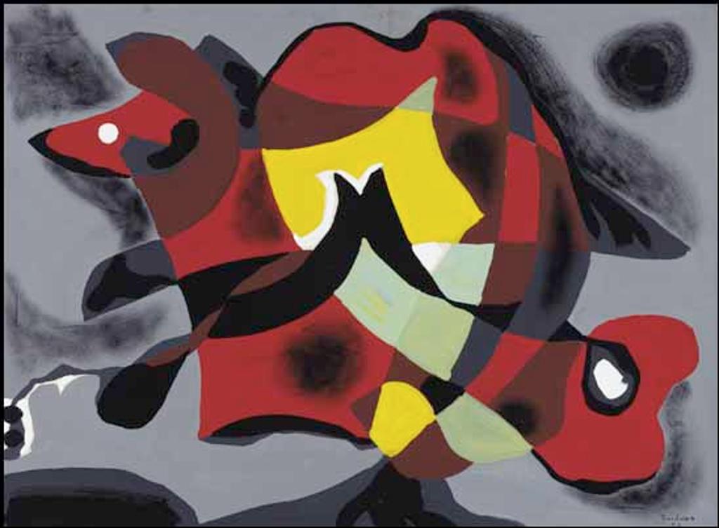 Paul-Émile Borduas (1905-1960) - Poisson volant
