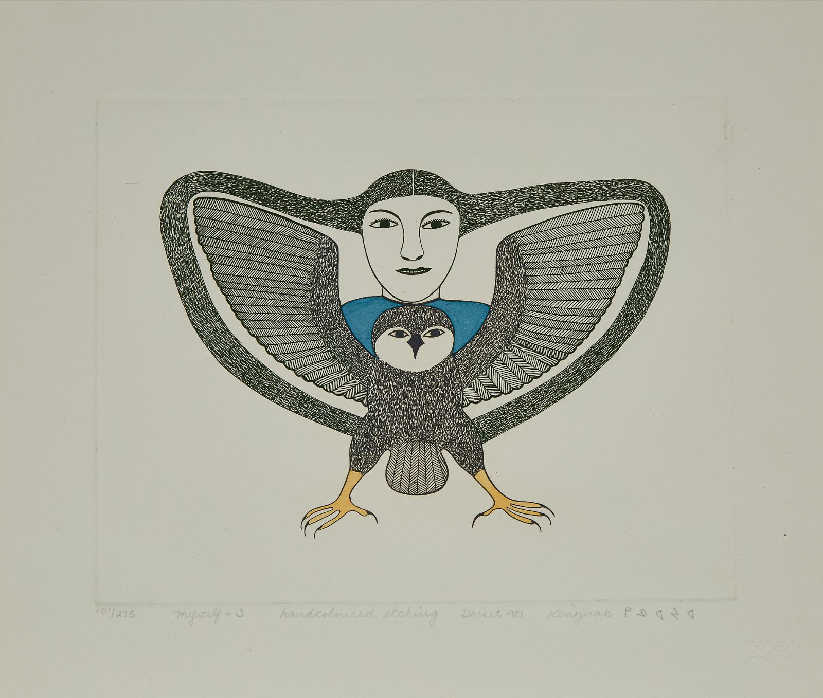Kenojuak Ashevak (1927-2013) - Myself & I