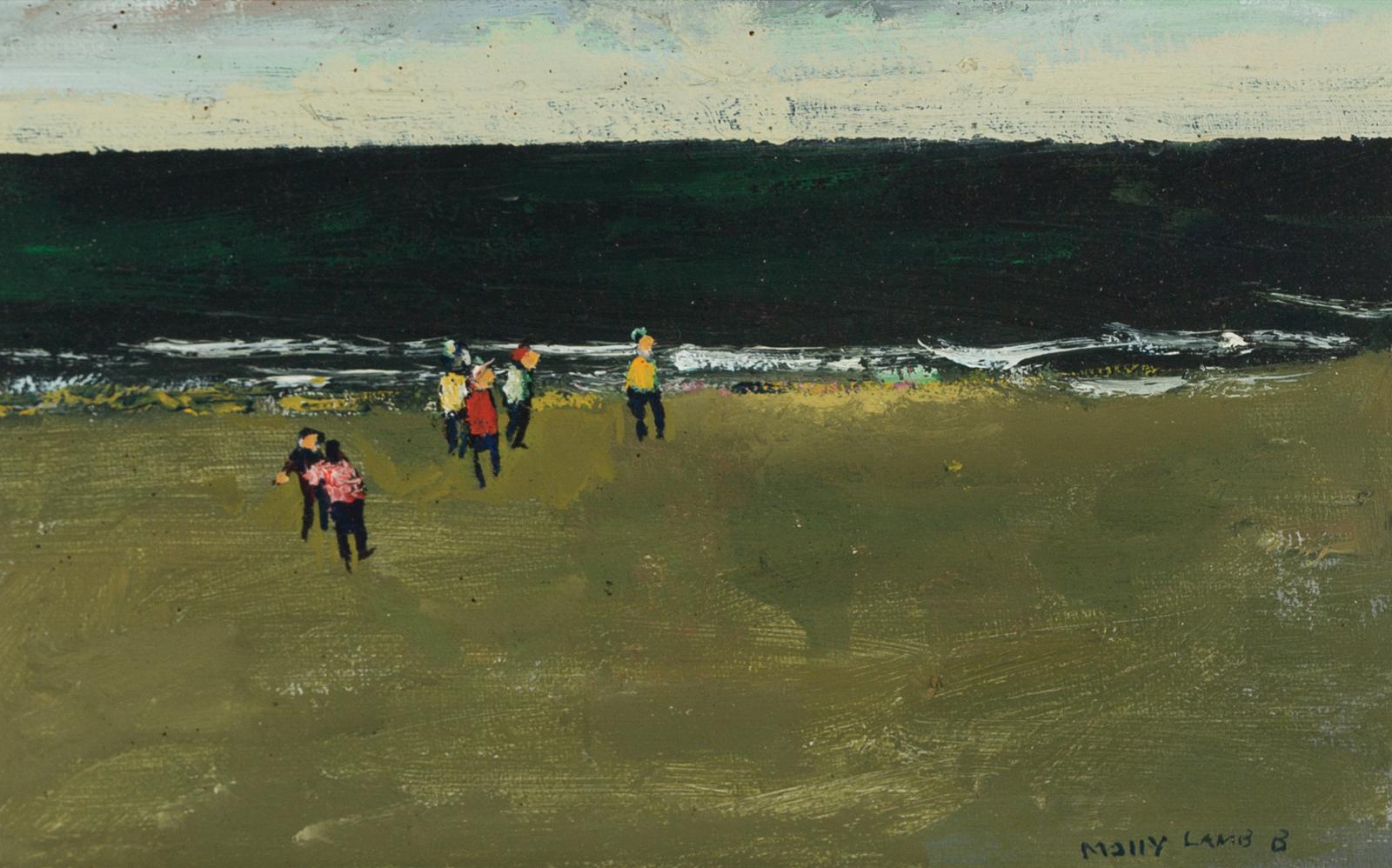 Molly Joan Lamb Bobak (1922-2014) - Beach Scene