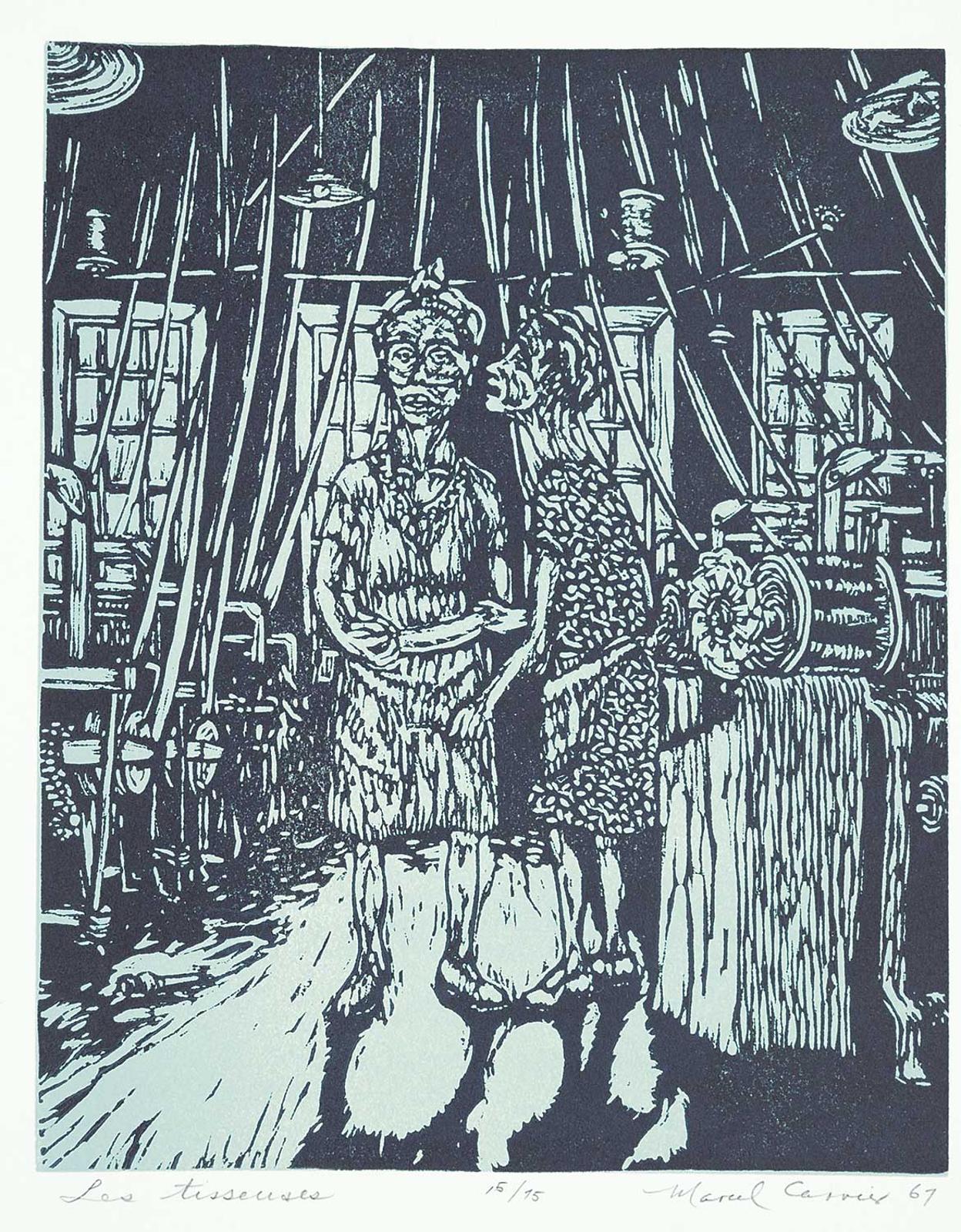 Marcel Lucien Carrier - Les Tisseuses  #15/75