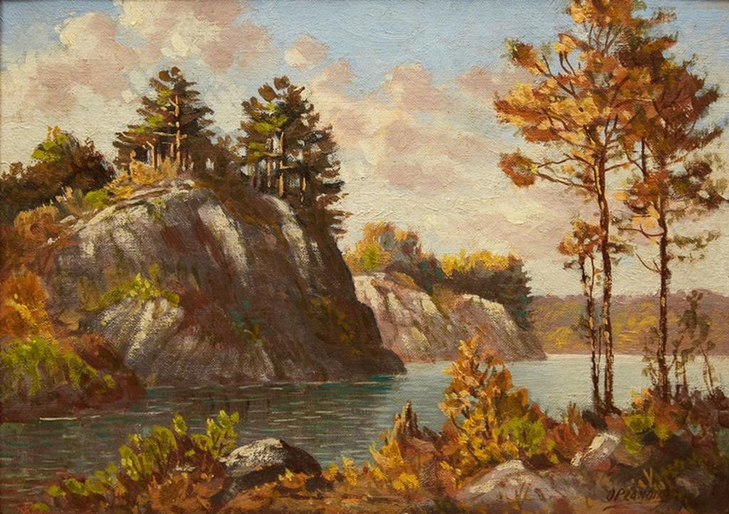 Otto Planding (1887-1964) - River Landscape