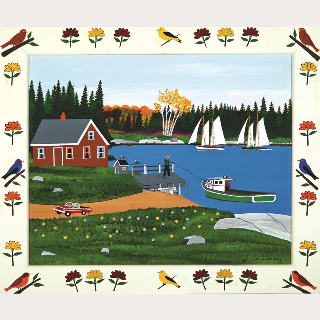 Joe Norris (1925-1996) - Getting Ready For A Fishing Trip