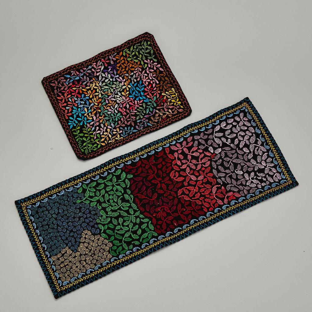 Winnie Tatya (1931) - Foliage (Two Wall Hangings)