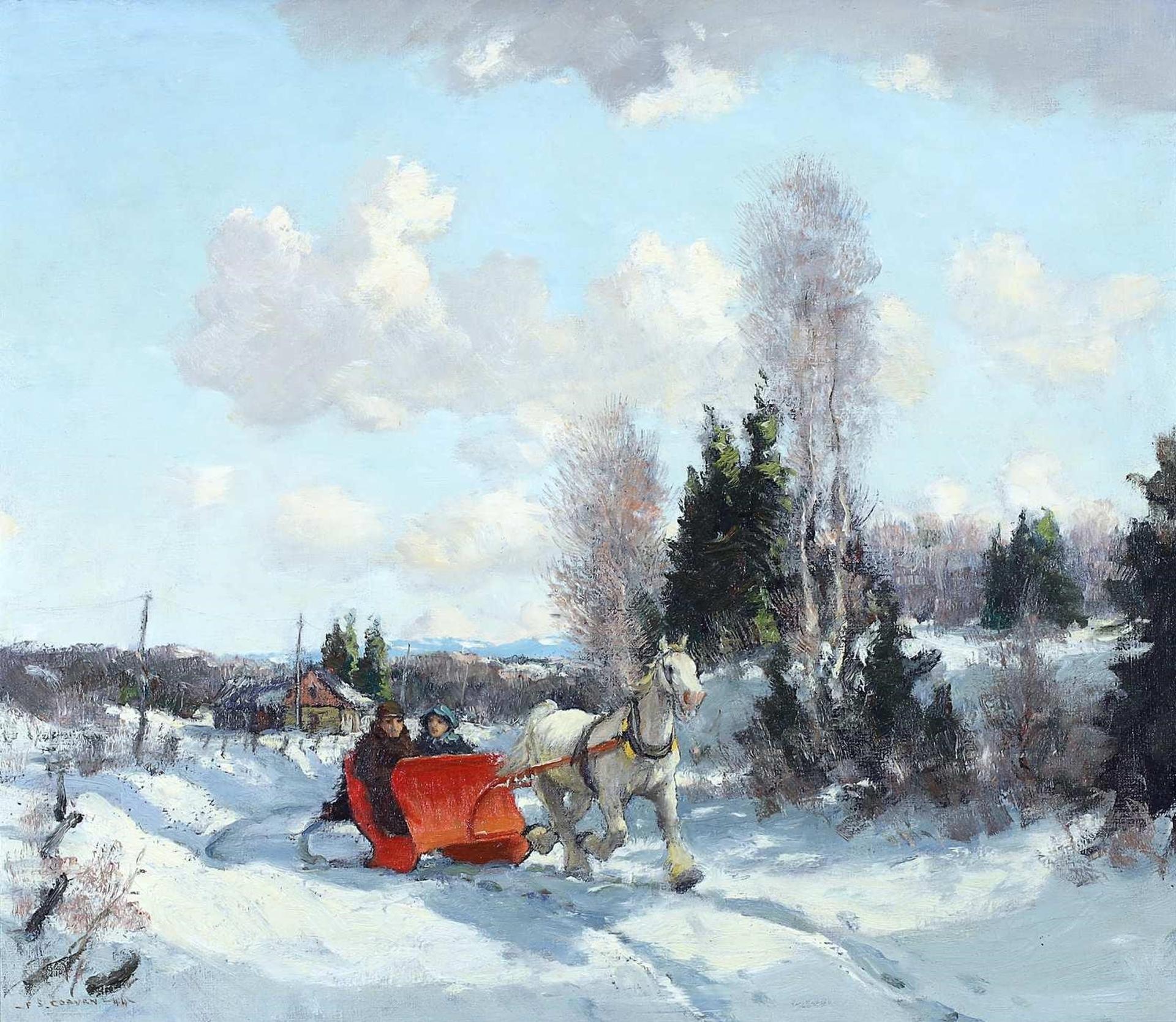 Frederick Simpson Coburn (1871-1960) - A Sunny Day (Going Home); 1944