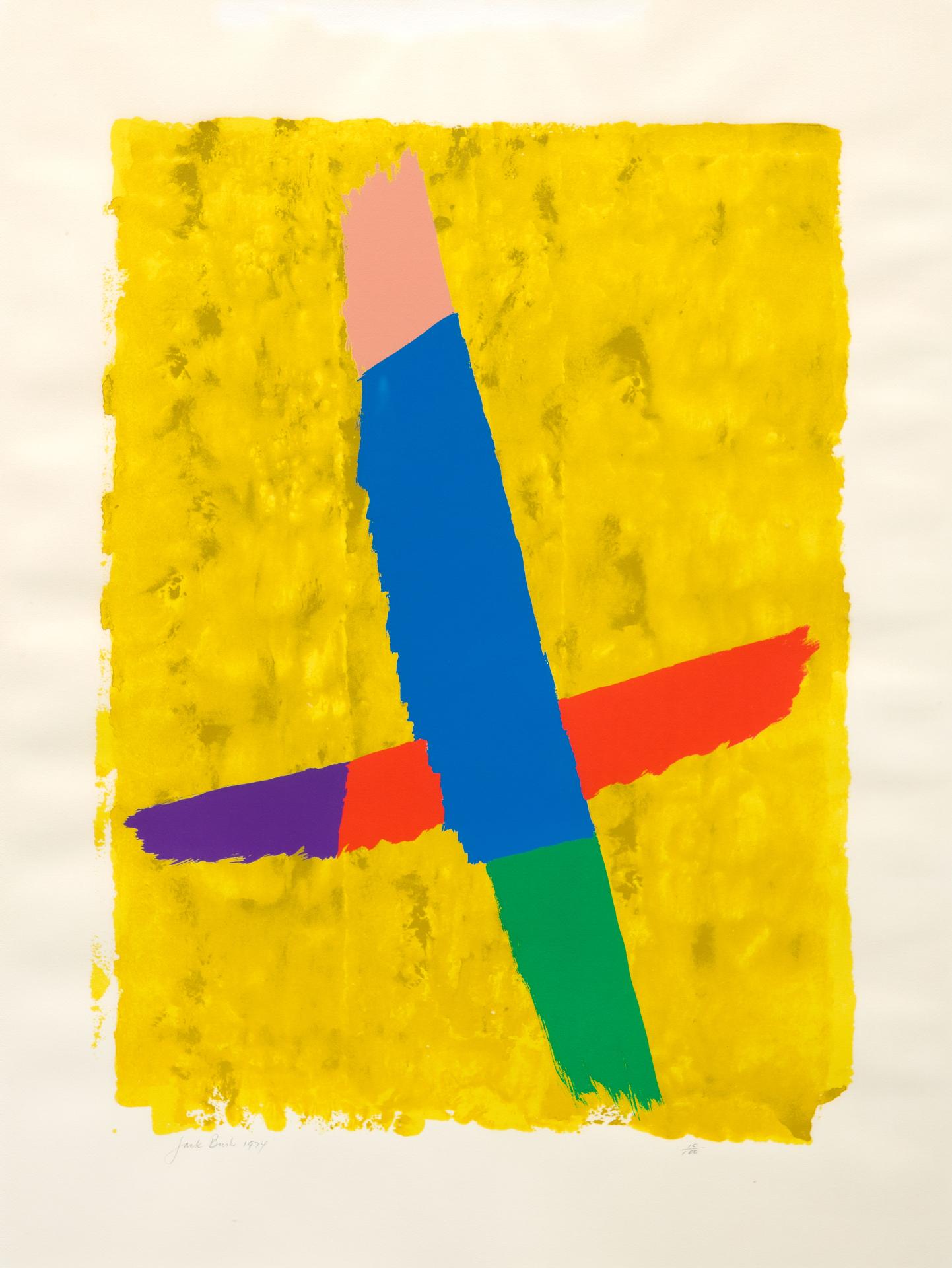 Jack Hamilton Bush (1909-1977) - Cross Over, 1974