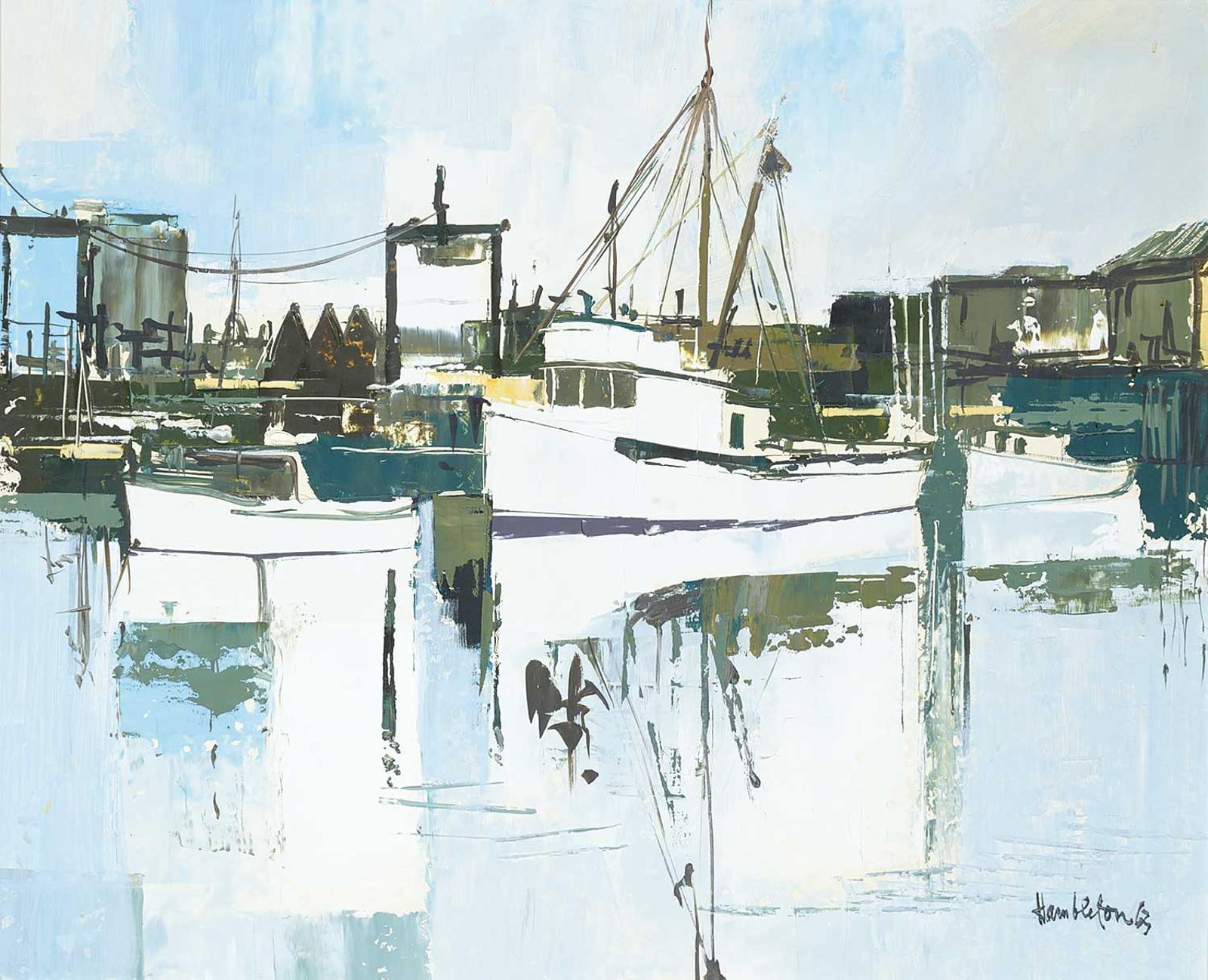 Jack Hambleton (1916-1988) - Three White Ones
