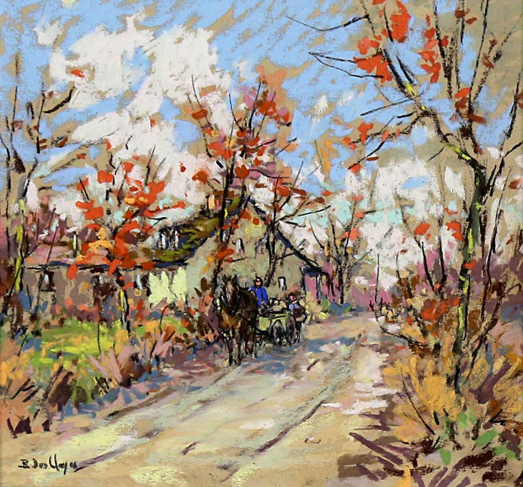 Berthe Des Clayes (1877-1968) - The Delivery Wagon; Ca 1930