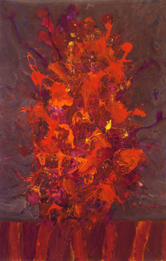 Jack Leaonard Shadbolt (1909-1998) - Flowering Bush #24