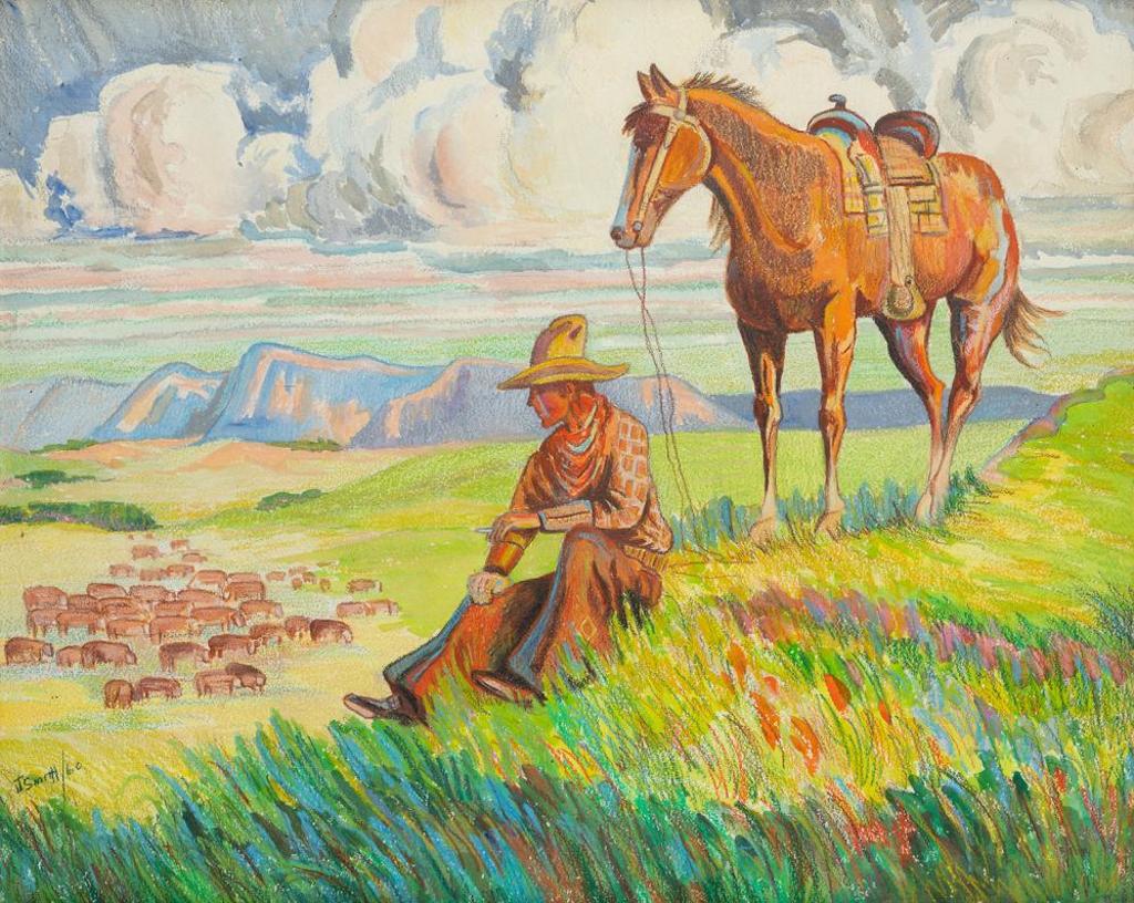 J. Smith - Untitled - Watching the Herd