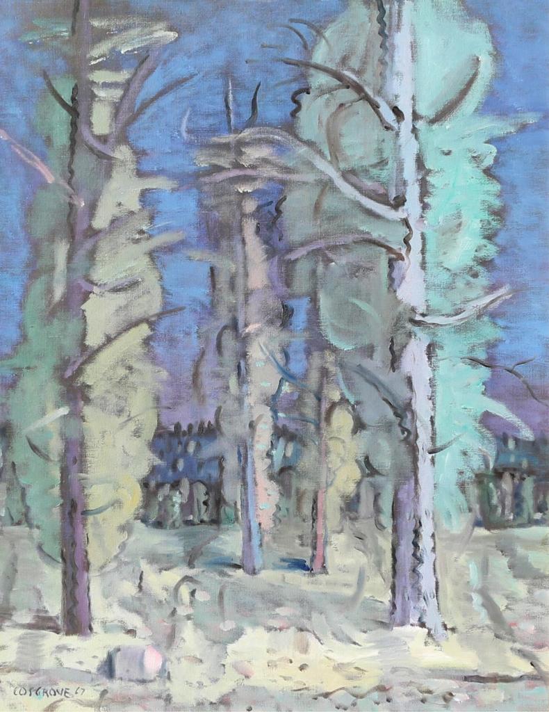 Stanley Morel Cosgrove (1911-2002) - TREES; 1967