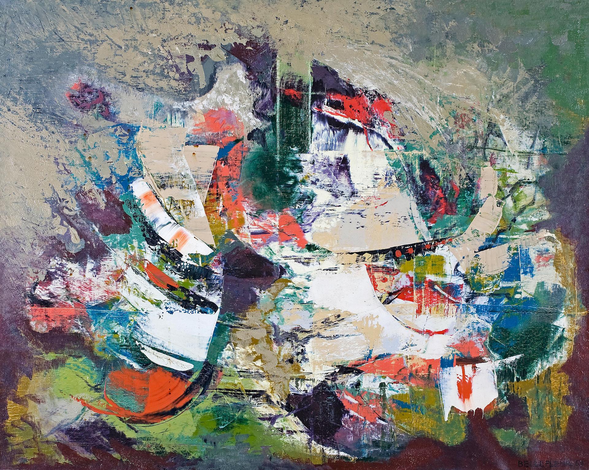 Léon Bellefleur (1910-2007) - Falaises de Bréhat