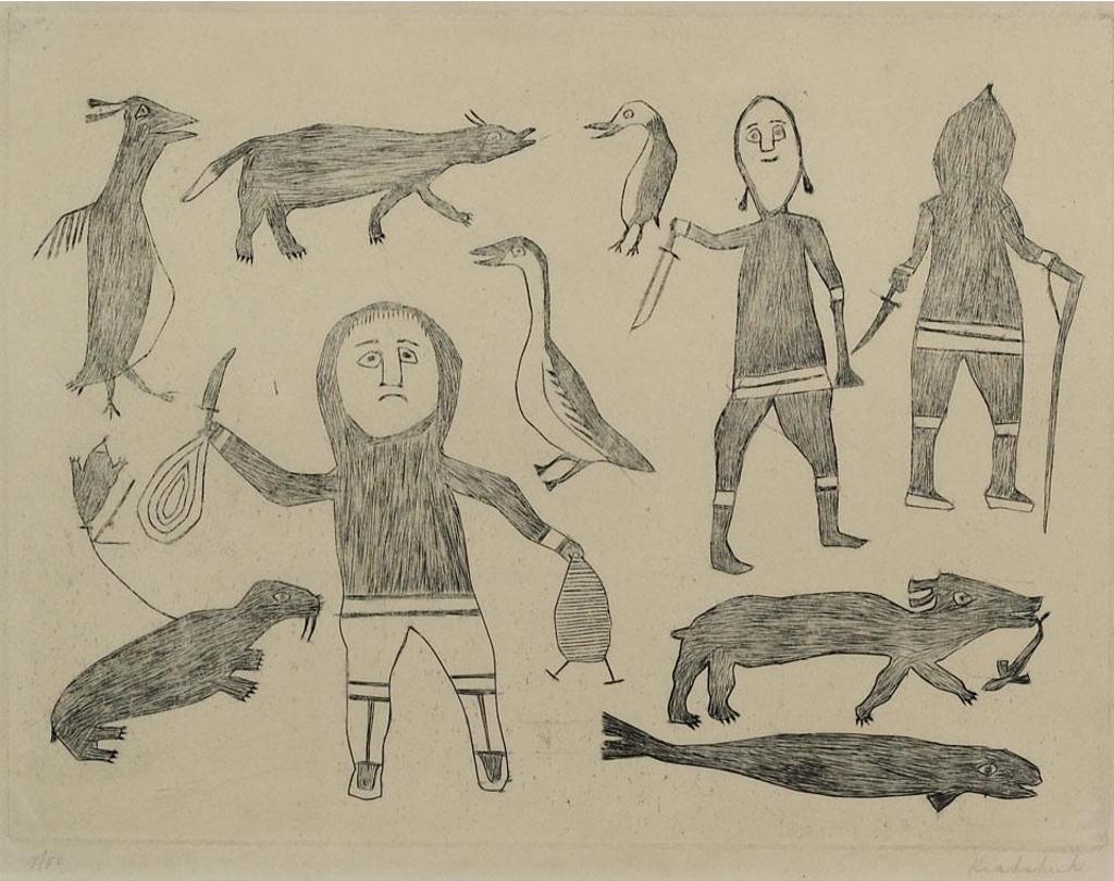 Kiakshuk (1886-1966) - Untitled