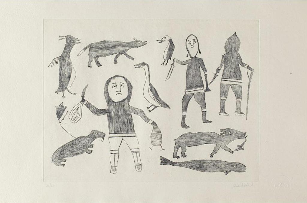 Kiakshuk (1886-1966) - Untitled