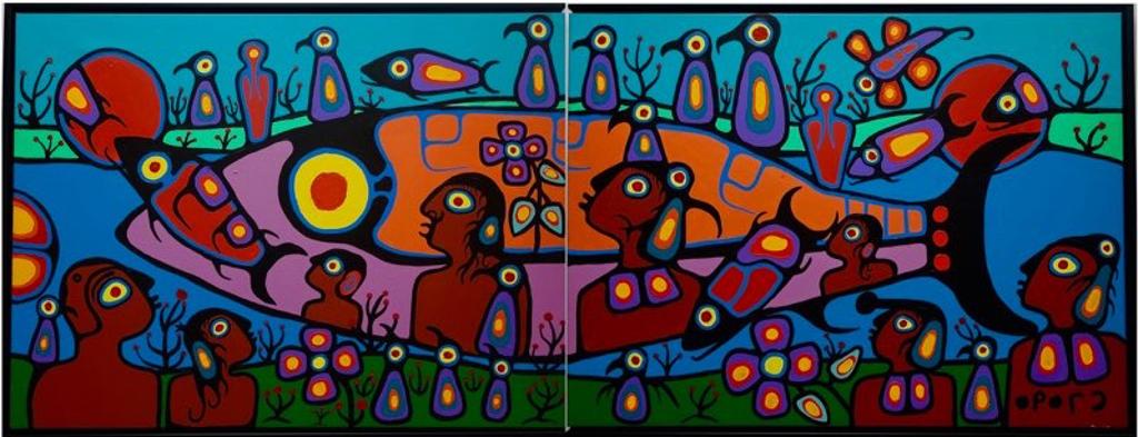 Christian Morrisseau (1969) - Spiritual Teachings In The Woodland Art