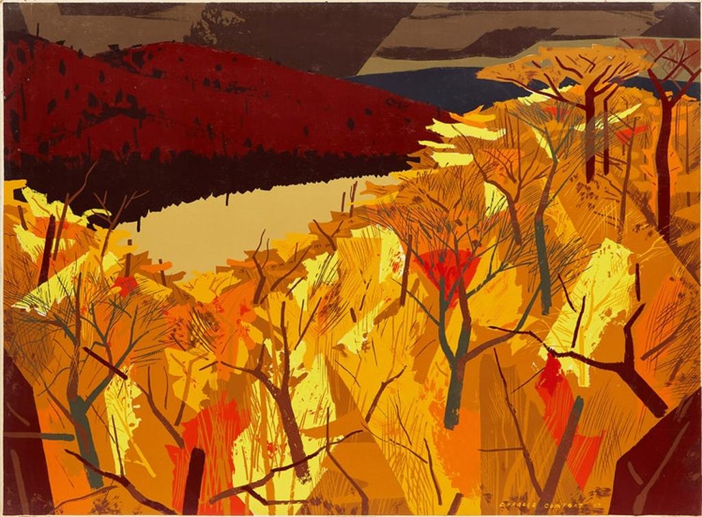 Charles Fraser Comfort (1900-1994) - Algonquin Lake