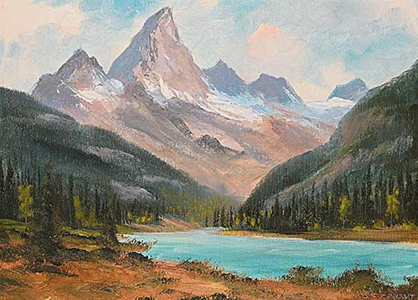 Frederick Priddat - Mt. Sir Donald Kicking Horse River