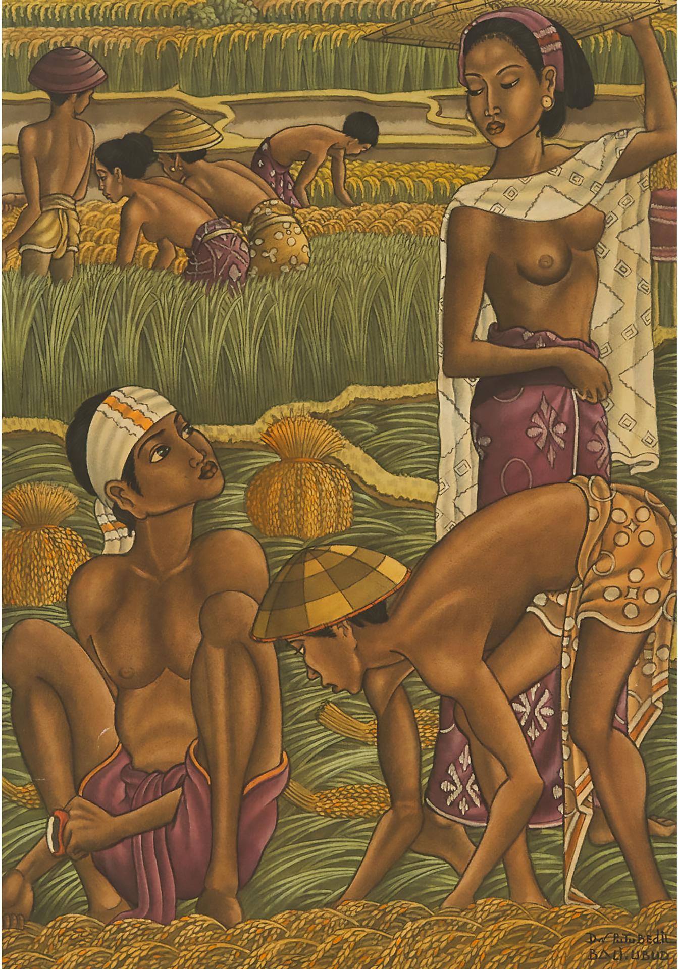 Dewa Putu Bedil - Rice Harvesters