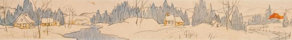 Graham Norble Norwell (1901-1967) - Panoramic View of the Laurentians