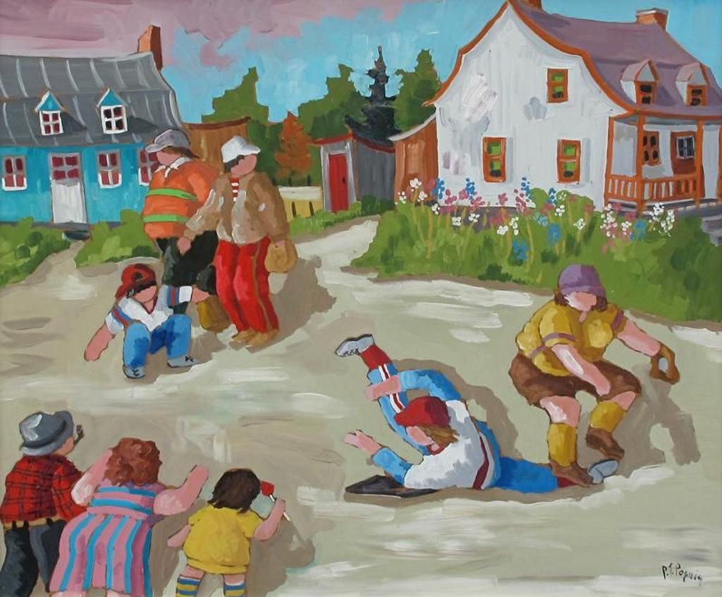Pauline Thiboudeau Paquin (1952) - Tentative De Double-Jeu (Attempting Double Play); 1985