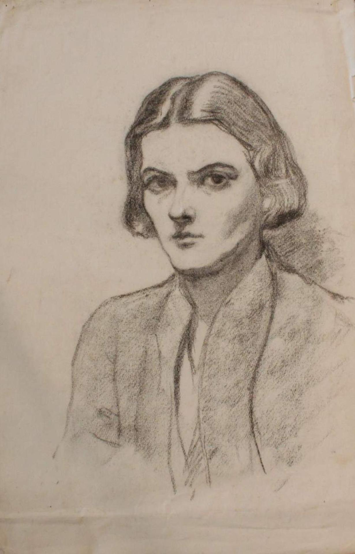 William George Storm Storm (1882-1917) - Two Portraits of an Unknown Man and an Unknown Woman