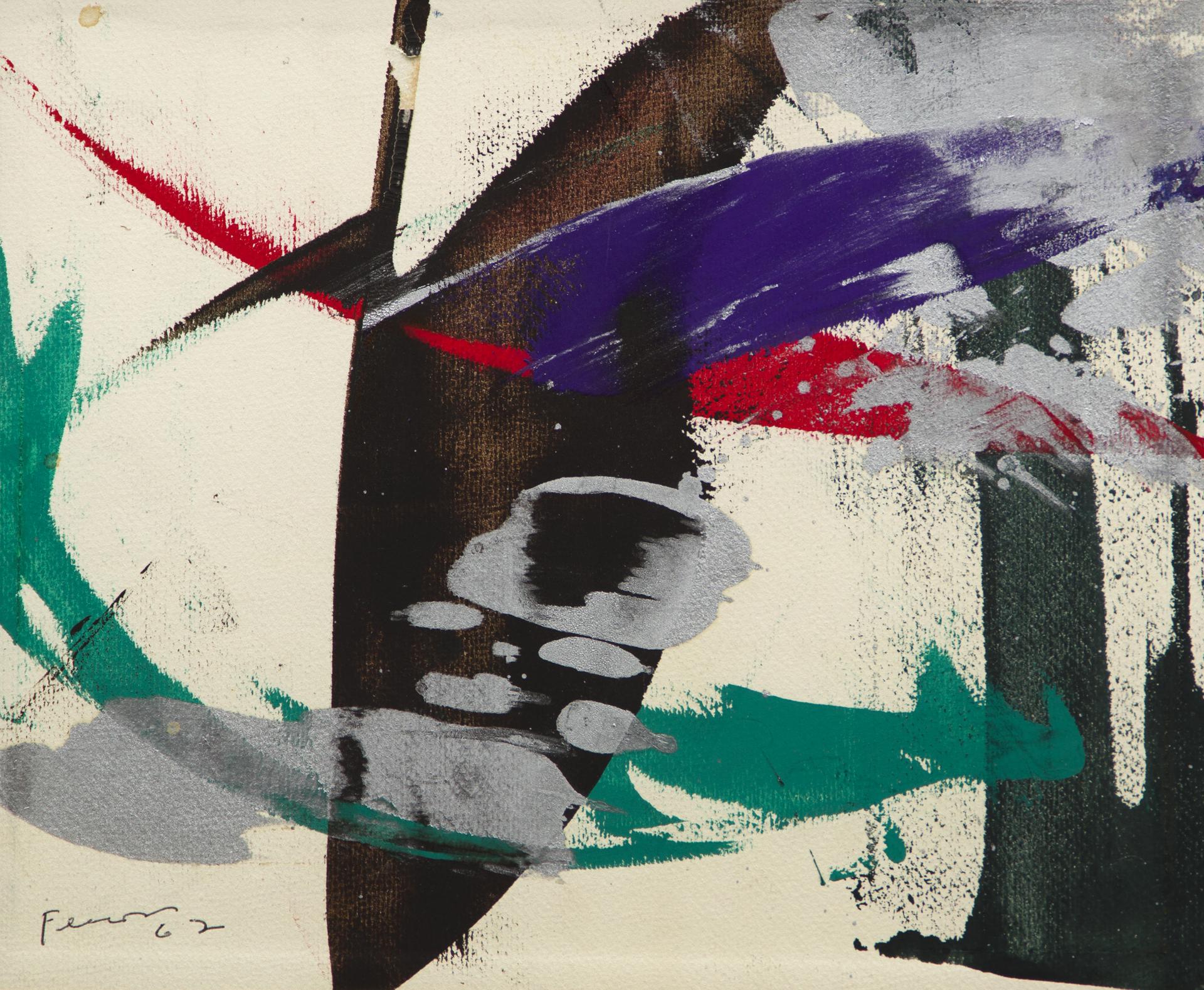 Marcelle Ferron (1924-2001) - Composition, 1962