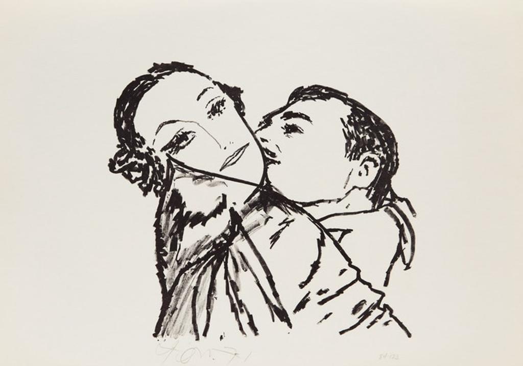 Harold Barling Town (1924-1990) - Clark Gable and Joan Crawford