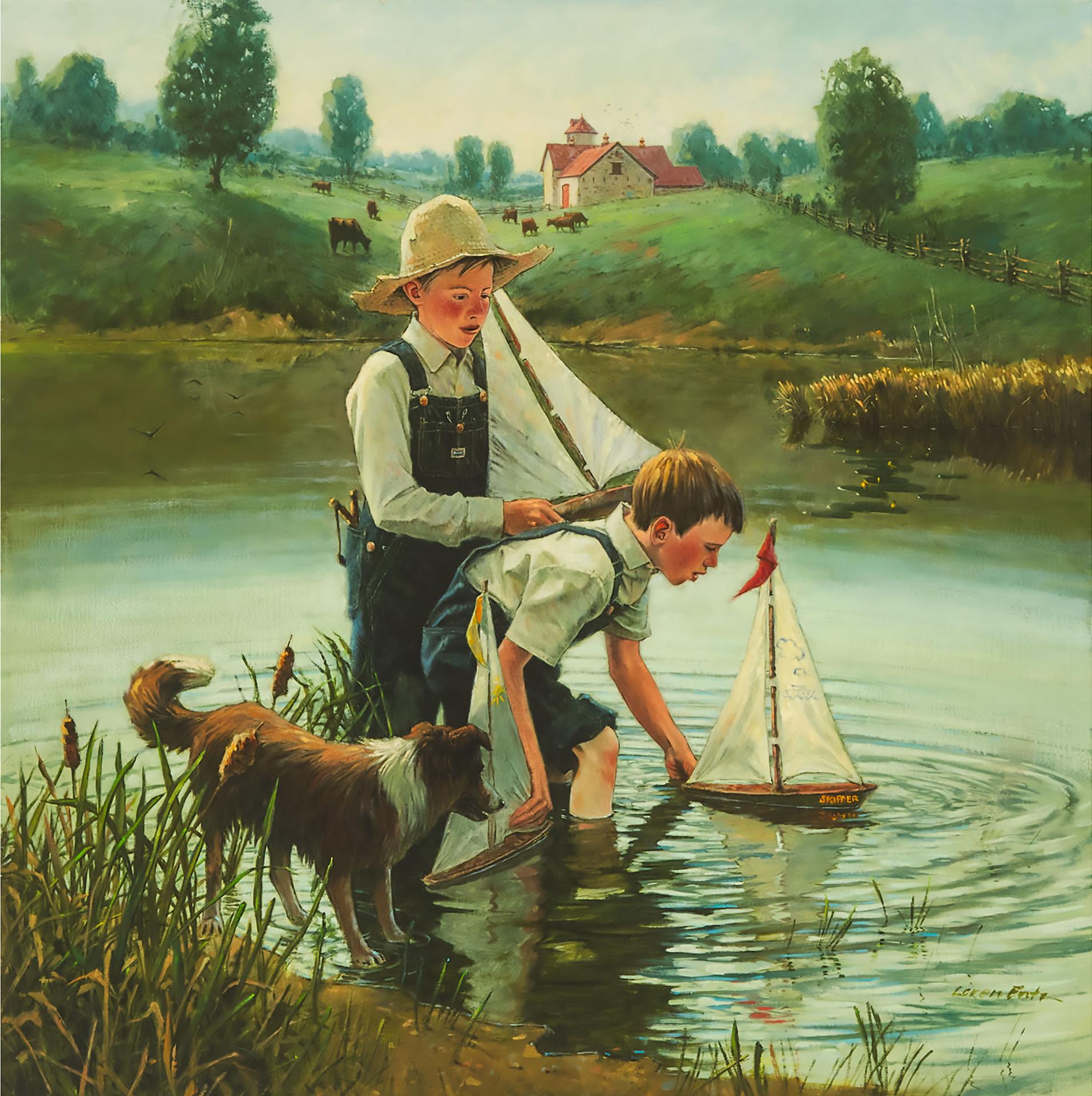 Loren Entz (1949) - Launching Out To Sea