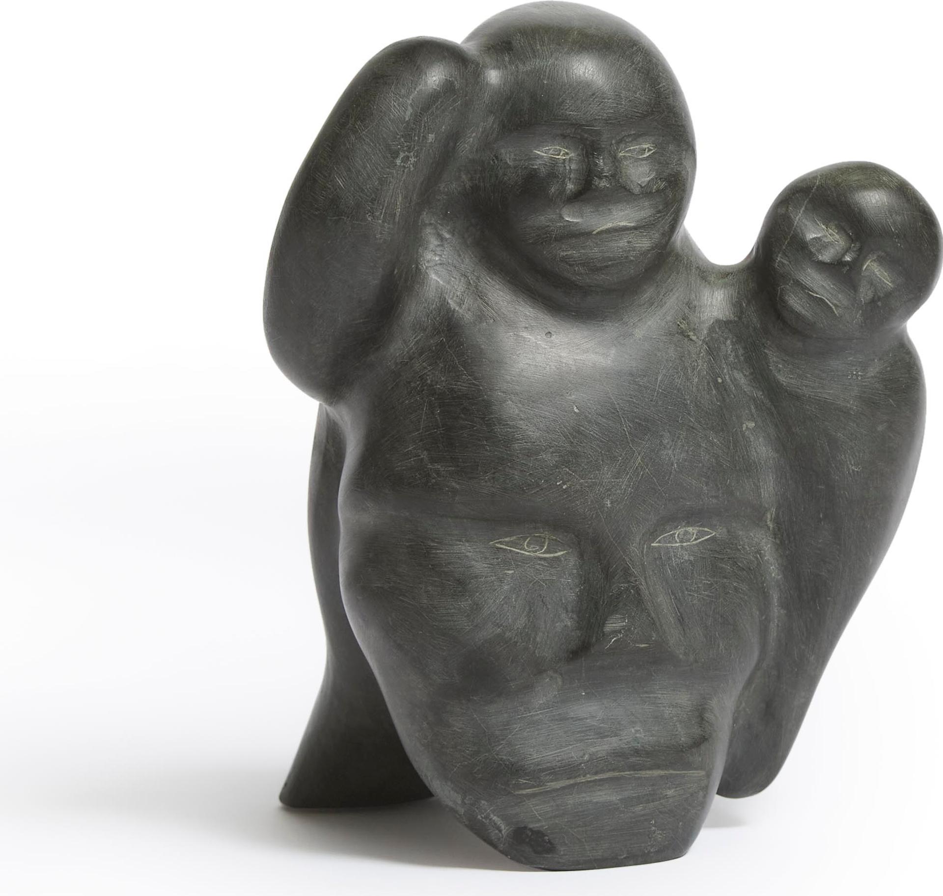 Barnabus Arnasungaaq (1924-2017) - Winged Spirits, Ca. 1990