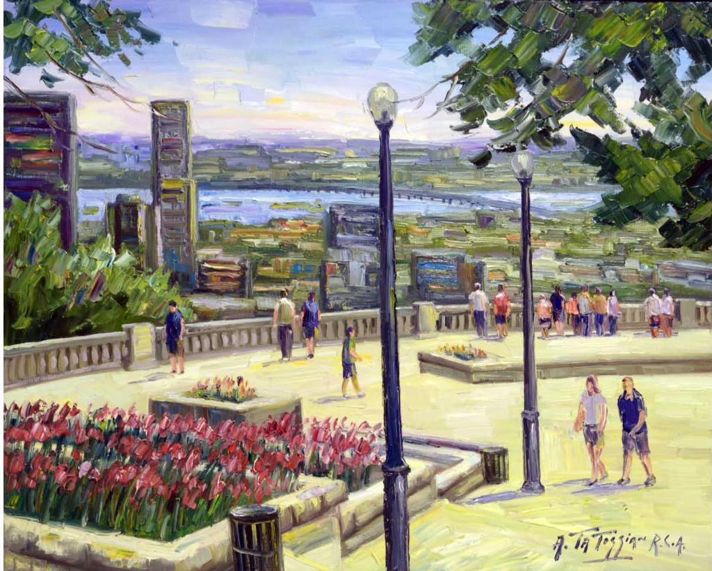 Armand Tatossian (1948-2012) - Vue de Montréal
