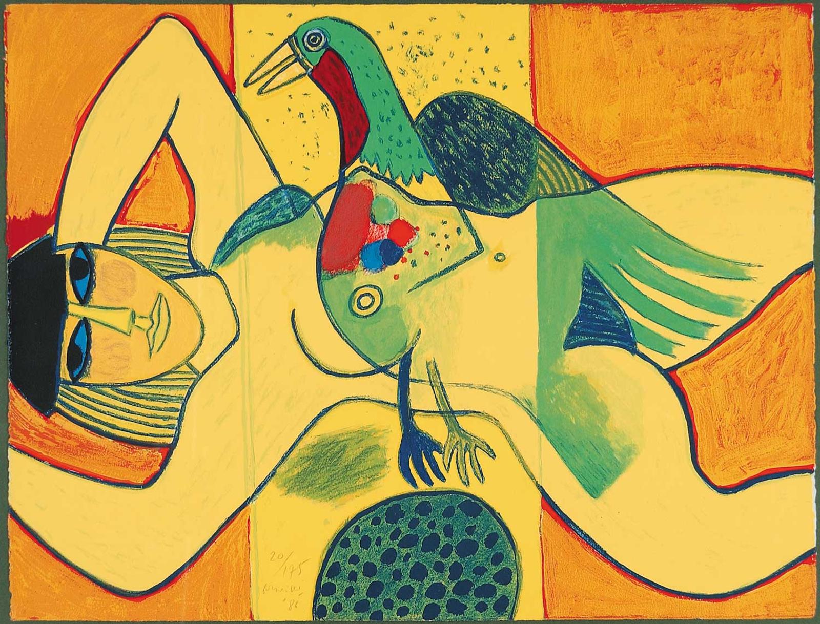 C. van Beverloo Corneille - Jaune Nude  #20/175