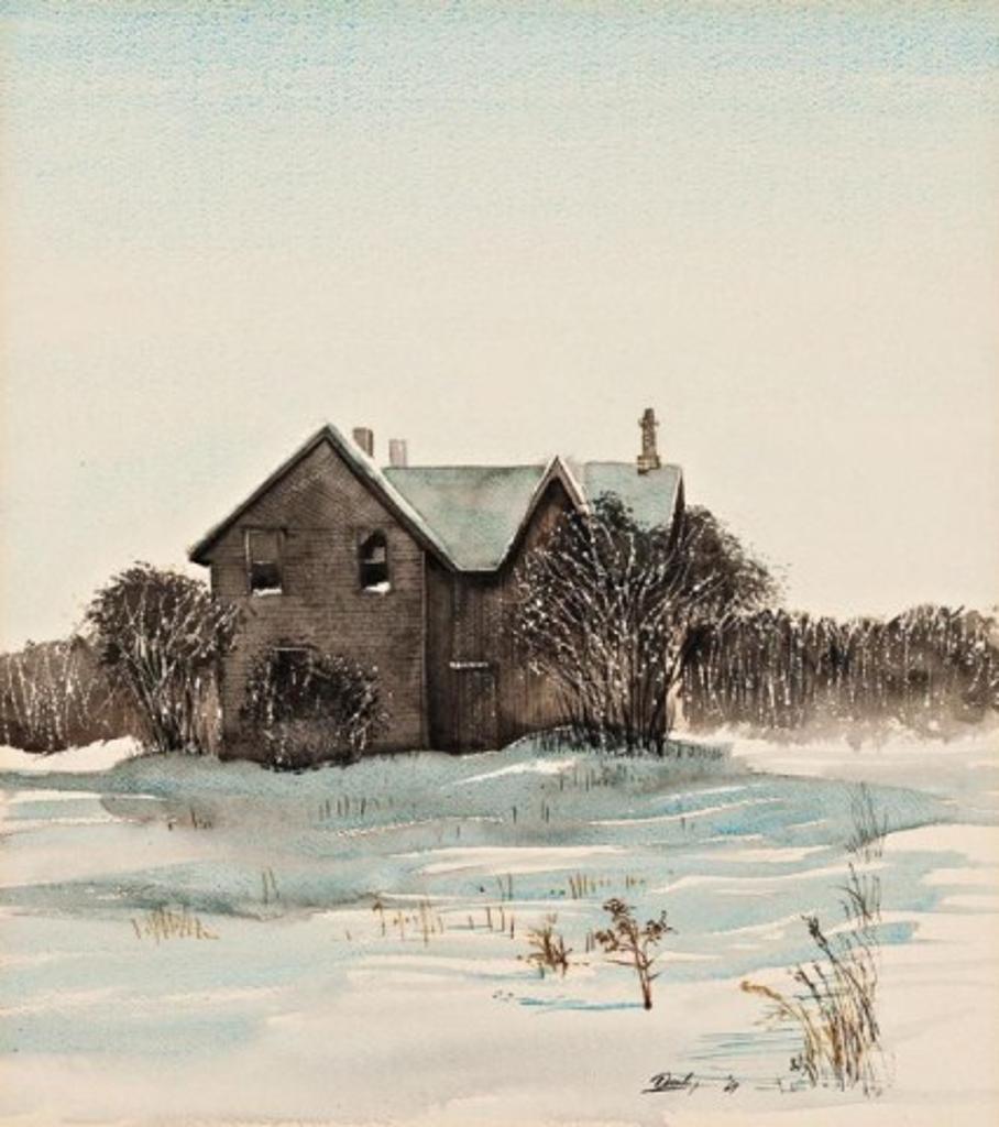 Kenneth (Ken) Edison Danby (1940-2007) - Winter Morning