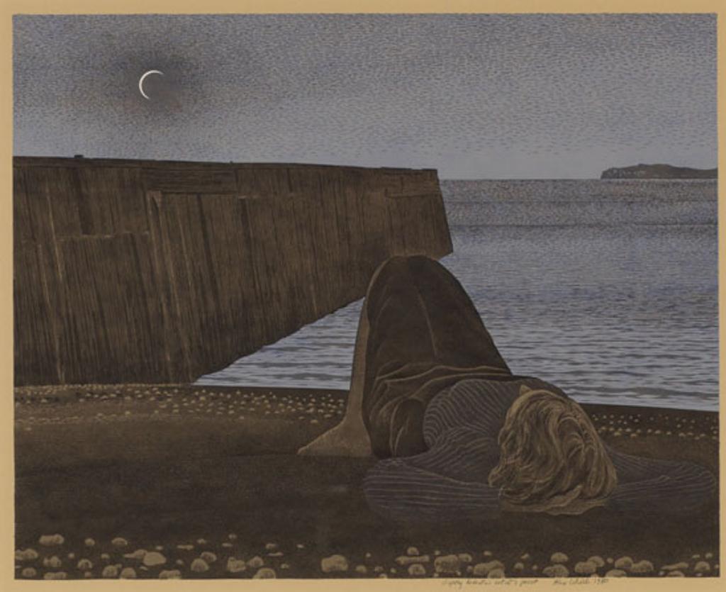 Alexander (Alex) Colville (1920-2013) - New Moon