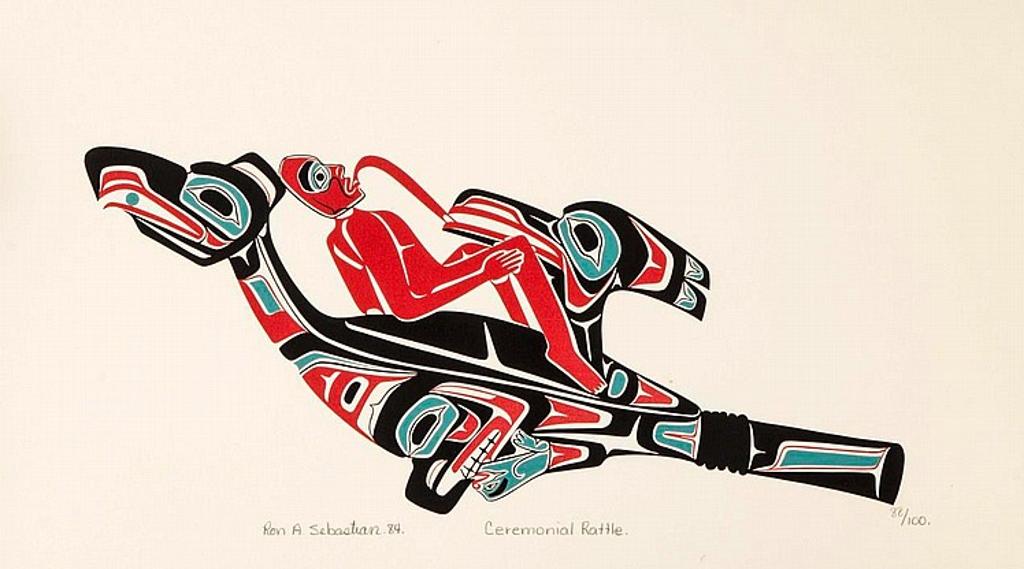 Ron A. Sebastian (1945) - Ceremonial Rattle