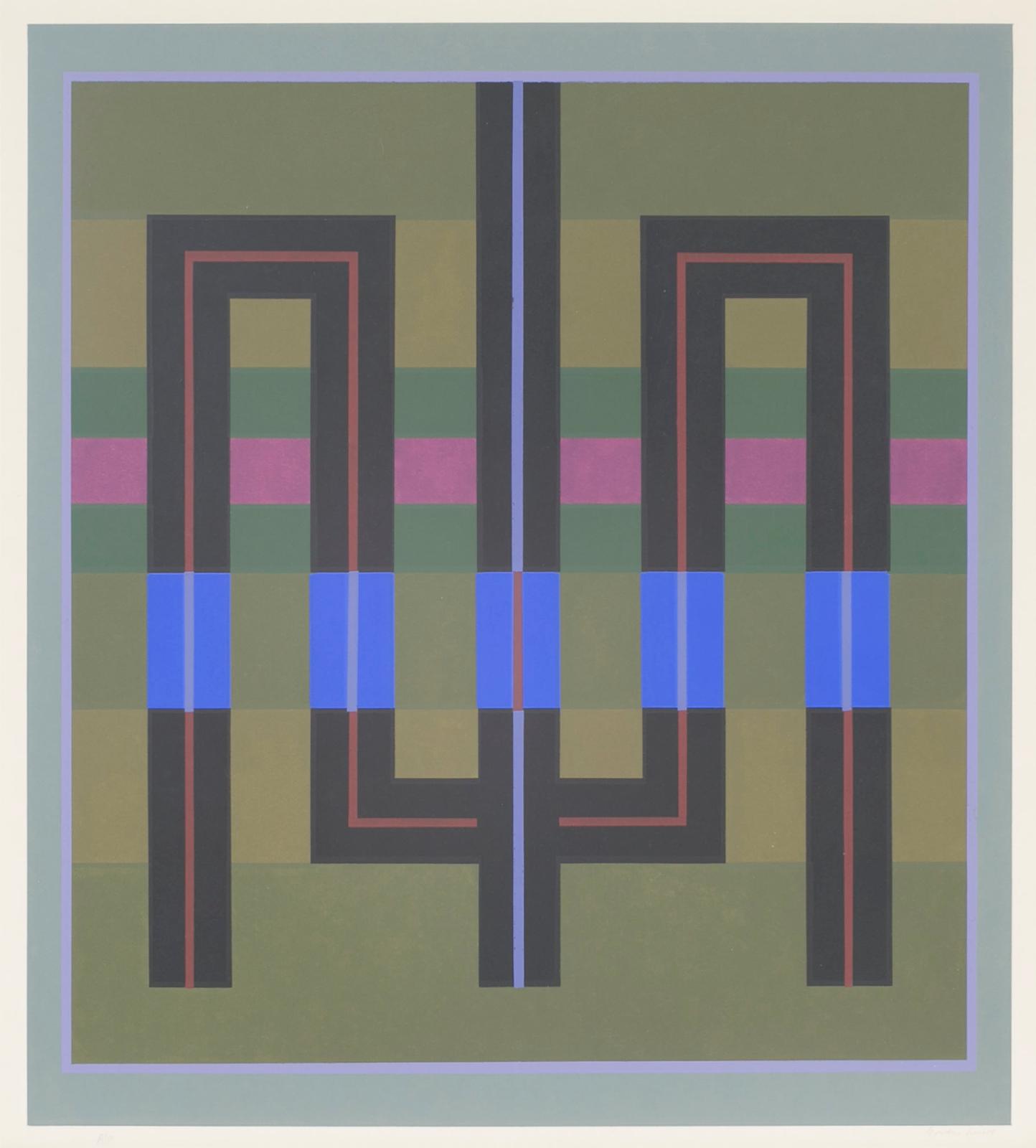 Gordon Applebee Smith (1919-2020) - Iv From Portfolio A, 1968